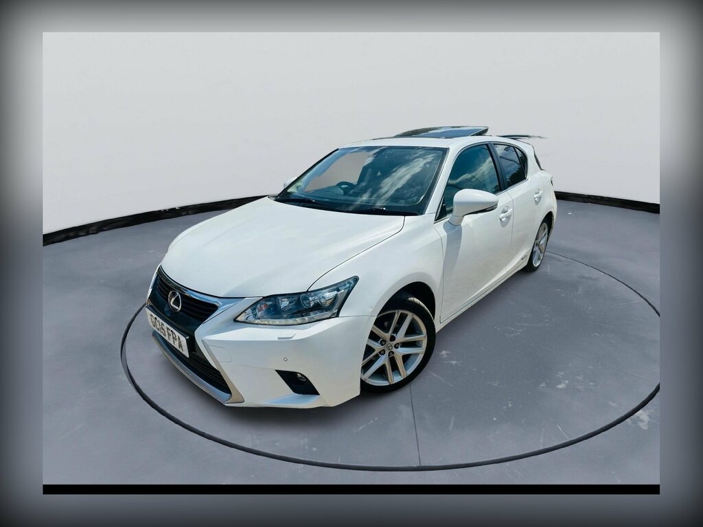 Lexus CT 200H 1.8 F Sport Cvt Euro 6 Ss Black #8