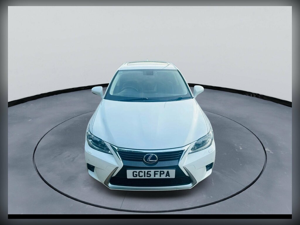 Lexus CT 1.8 200H Premier Cvt Euro 6 Ss White #2