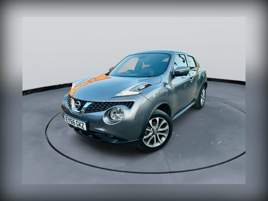 Nissan Juke 1.6 Tekna Xtron Euro 6 EY66GKZ Grey #6