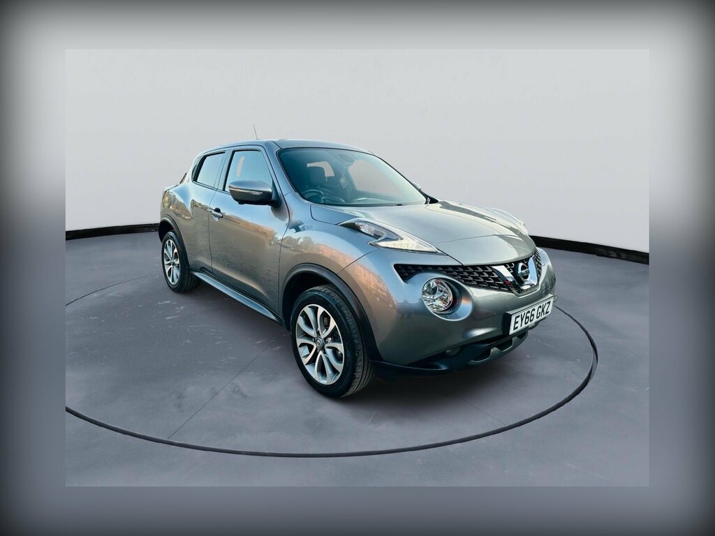 Nissan Juke 1.6 Tekna Xtron Euro 6 EY66GKZ Grey #5