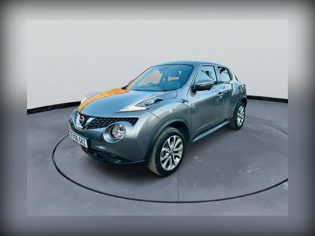 Nissan Juke 1.6 Tekna Xtron Euro 6 EY66GKZ Grey #3