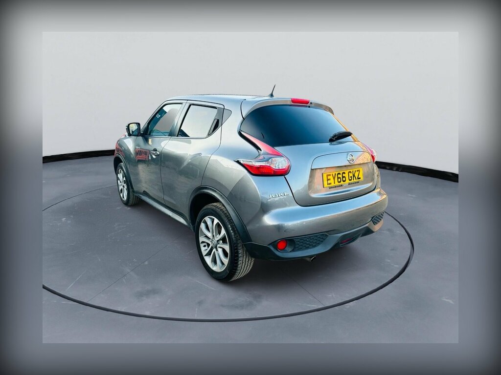 Nissan Juke 1.6 Tekna Xtron Euro 6 EY66GKZ Grey #4