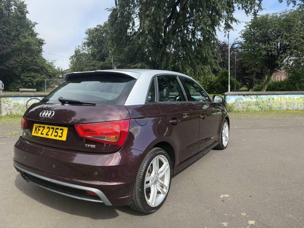 Audi A1 1.4 Tfsi S Line Sportback Euro 5 S S KFZ2753 Red #5