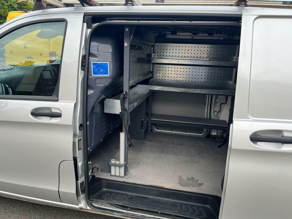 Mercedes-Benz Vito 1.6 111 Cdi Fwd L2 Euro 6 Silver #3