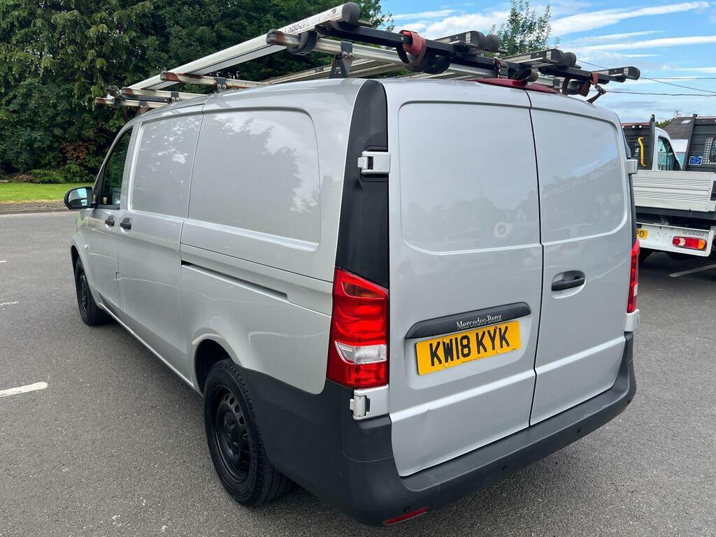 Mercedes-Benz Vito 1.6 111 Cdi Fwd L2 Euro 6 Silver #5
