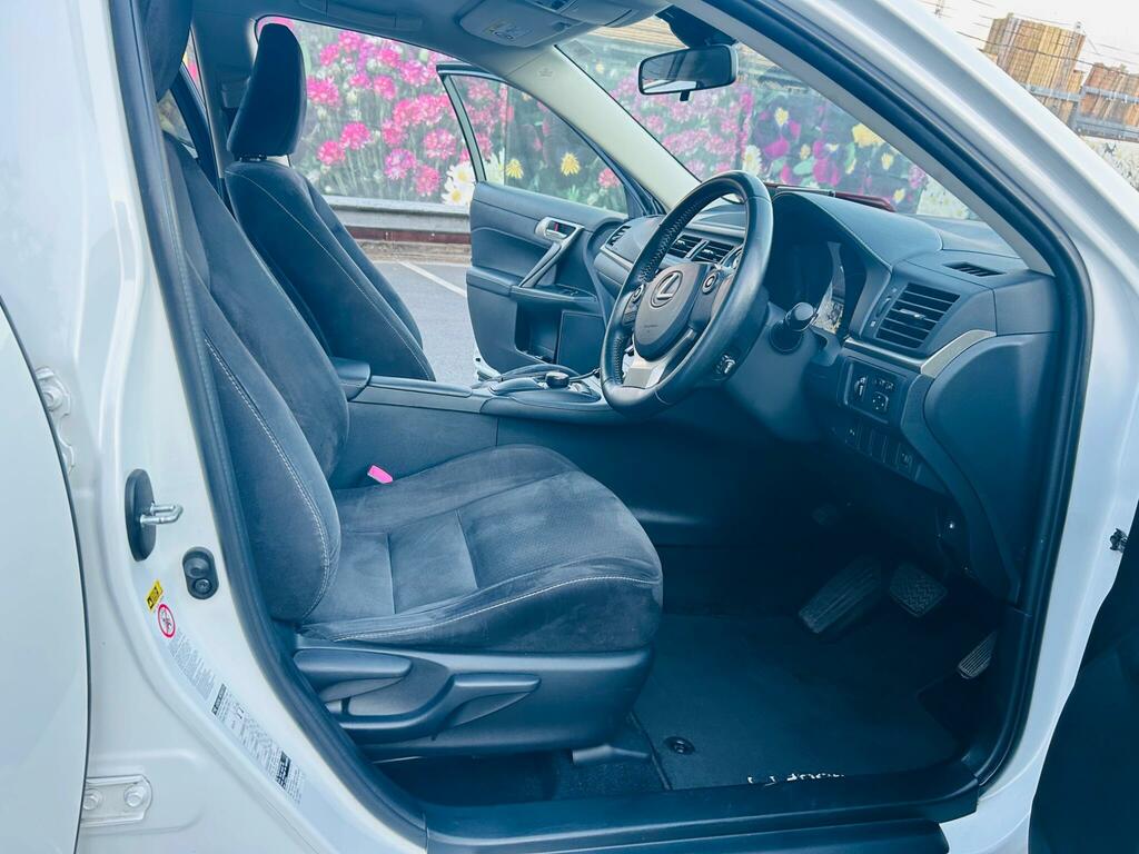 Lexus CT 200H 1.8 Luxury Cvt Euro 6 Ss White #14