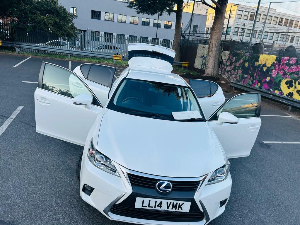 Lexus CT 1.8 200H Advance Cvt Euro 6 Ss White #5