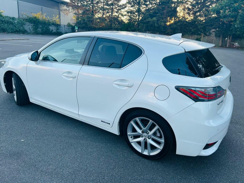 Lexus CT 1.8 200H Advance Cvt Euro 6 Ss White #4