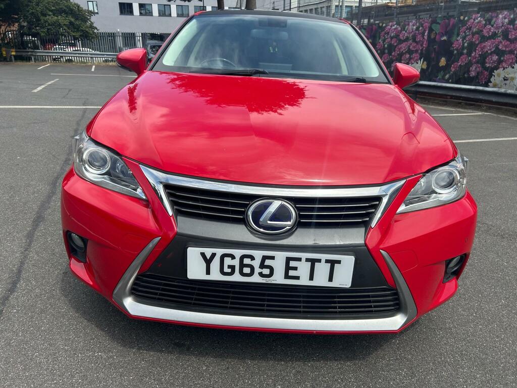 Lexus CT 1.8 200H Advance Plus Cvt Euro 6 Ss YG65ETT Red #2