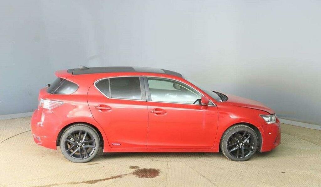 Lexus CT 1.8 200H Advance Plus Cvt Euro 6 Ss Red #5