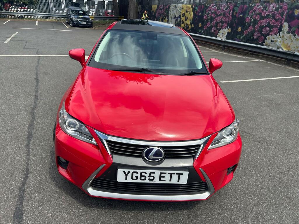 Lexus CT 1.8 200H Advance Plus Cvt Euro 6 Ss YG65ETT Red #6