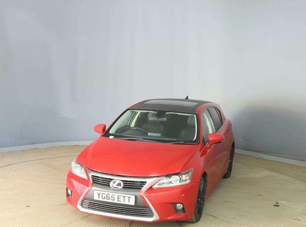 Lexus CT 1.8 200H Advance Plus Cvt Euro 6 Ss Red #3