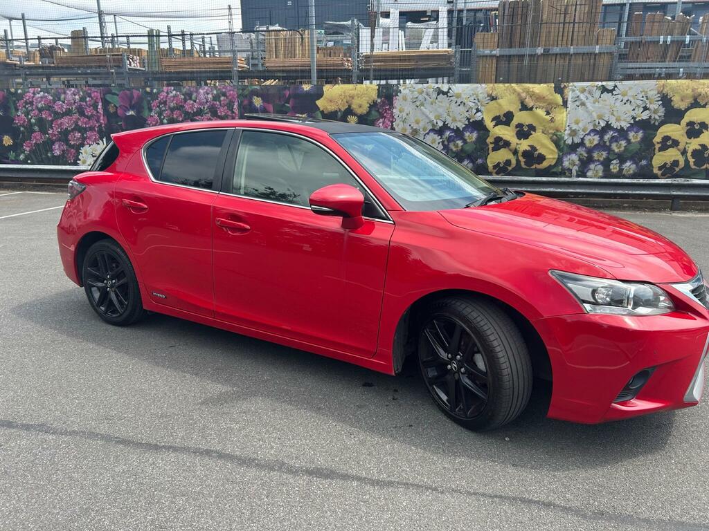 Lexus CT 1.8 200H Advance Plus Cvt Euro 6 Ss Red