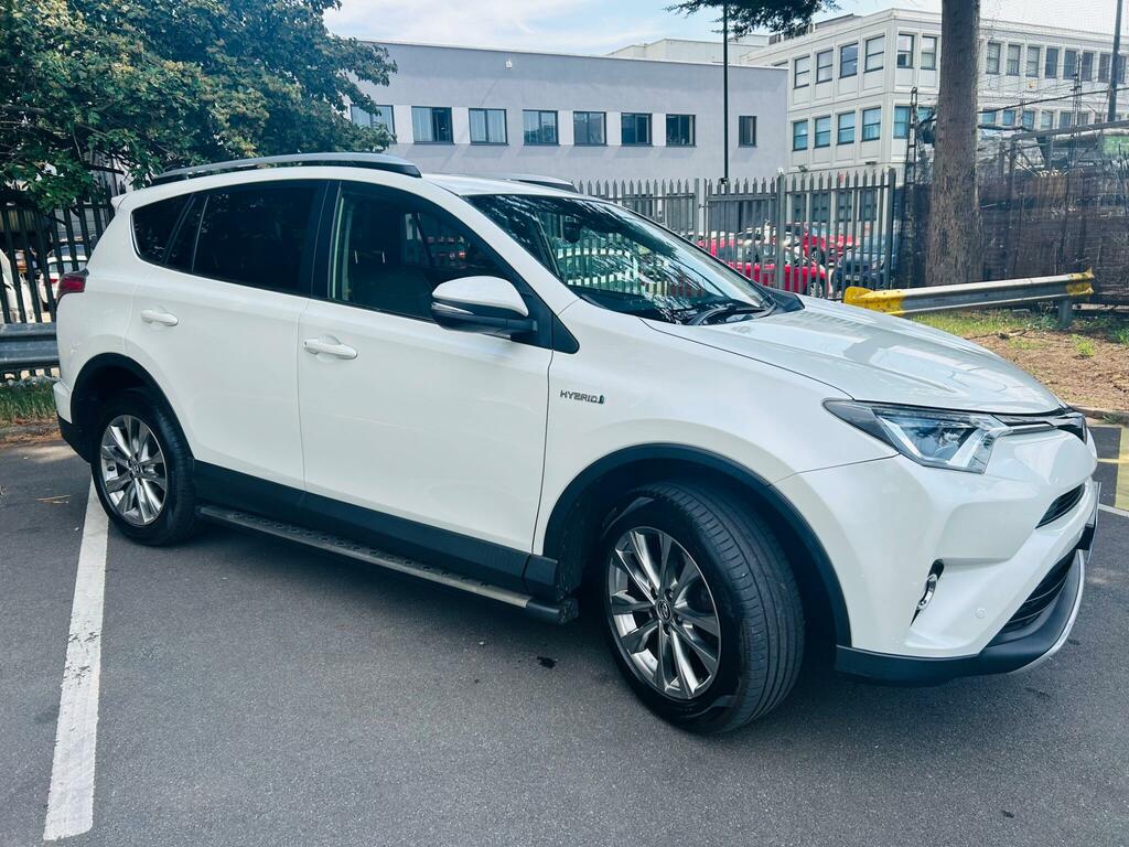 Toyota Rav 4 2.5 Vvt-h Excel Cvt 4Wd Euro 6 Ss Safety S White
