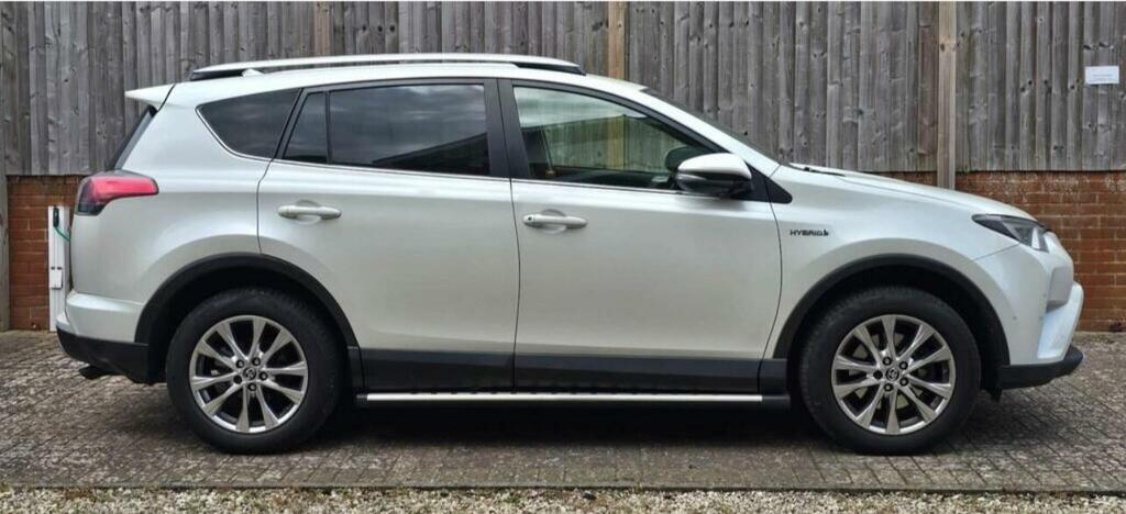 Toyota Rav 4 2.5 Vvt-h Excel Cvt 4Wd Euro 6 Ss Safety S White #5