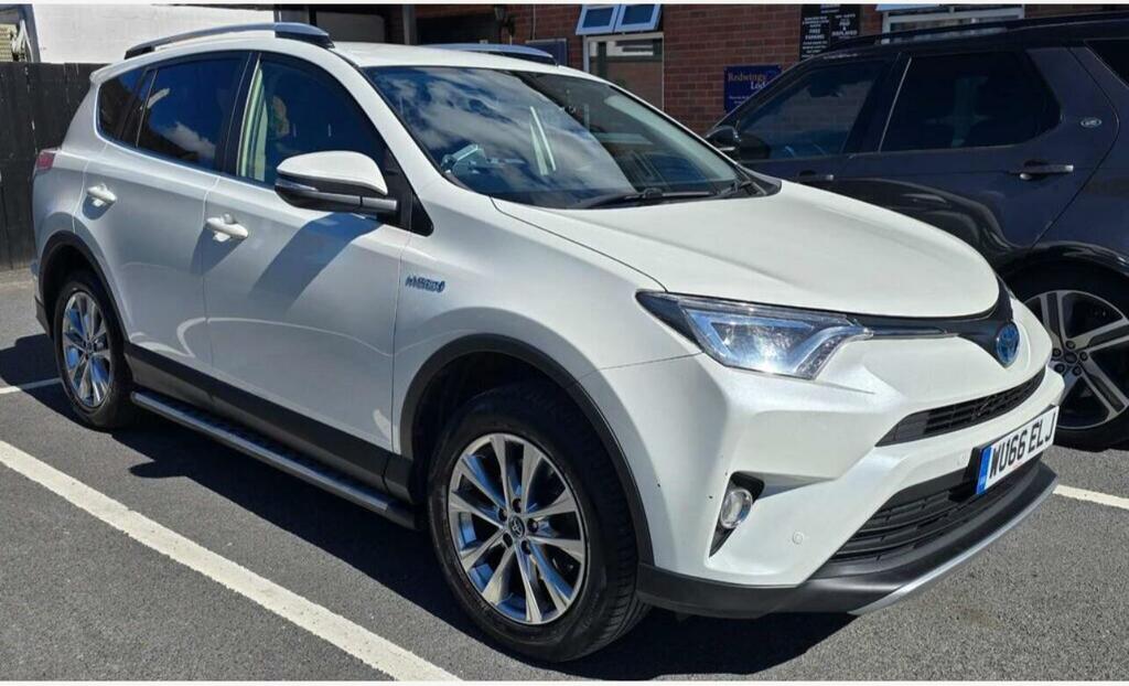 Toyota Rav 4 2.5 Vvt-h Excel Cvt 4Wd Euro 6 Ss Safety S White