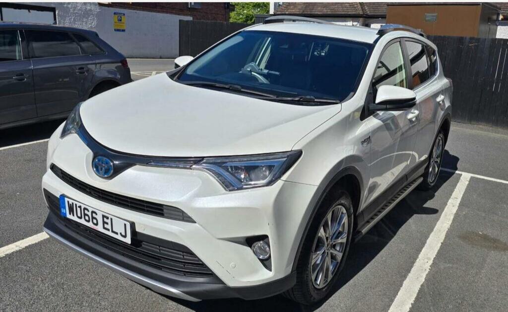 Toyota Rav 4 2.5 Vvt-h Excel Cvt 4Wd Euro 6 Ss Safety S White #3