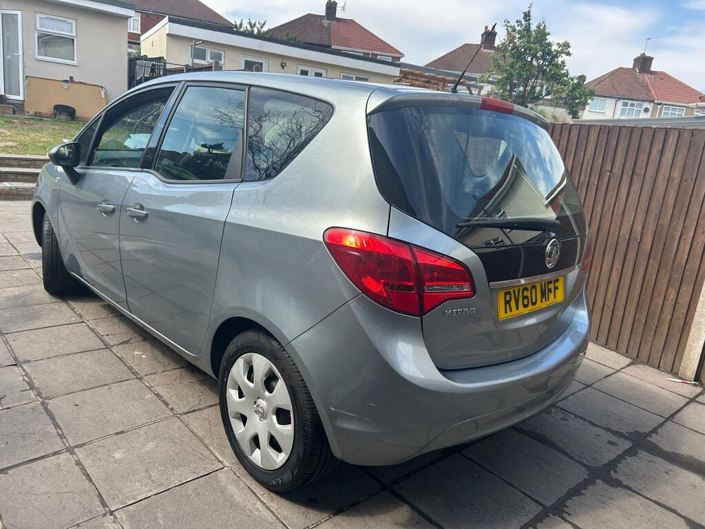 Vauxhall Meriva 1.4 16V Exclusiv Euro 5 Silver #4