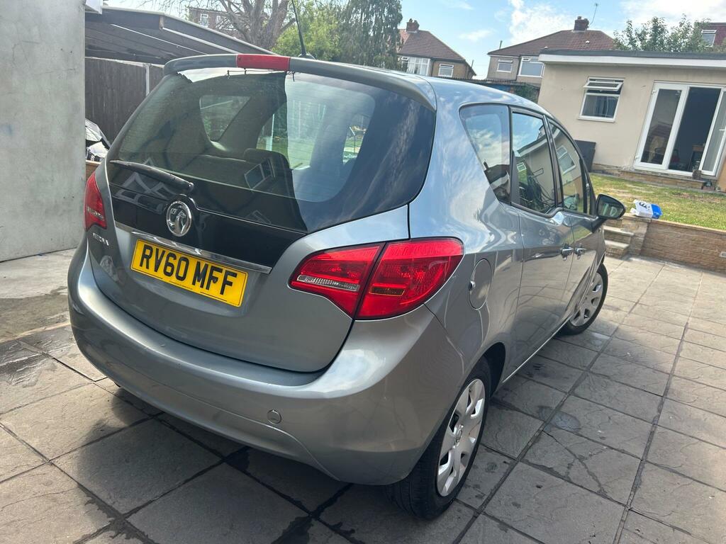 Vauxhall Meriva 1.4 16V Exclusiv Euro 5 Silver #6