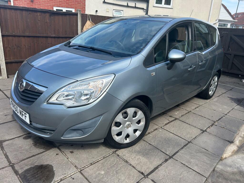 Vauxhall Meriva 1.4 16V Exclusiv Euro 5 Silver #2