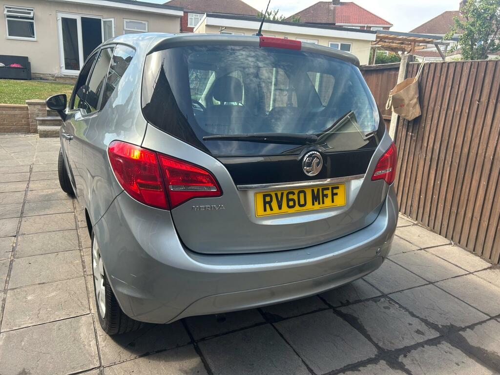 Vauxhall Meriva 1.4 16V Exclusiv Euro 5 Silver #5