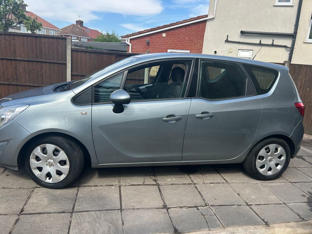Vauxhall Meriva 1.4 16V Exclusiv Euro 5 Silver #3