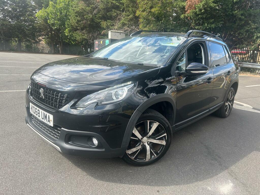 Peugeot 2008 1.2 Puretech Gpf Gt Line Euro 6 Ss KO68UMA Black #3