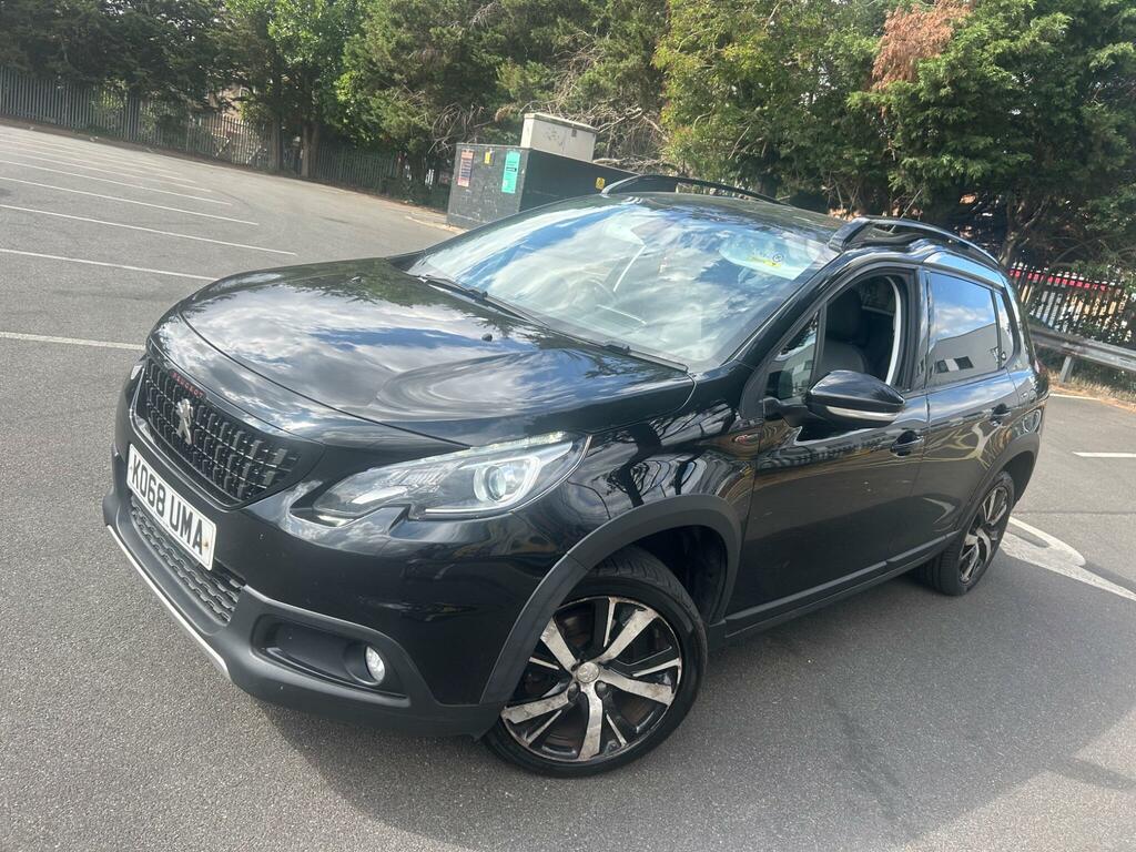 Peugeot 2008 1.2 Puretech Gpf Gt Line Euro 6 Ss KO68UMA Black #5