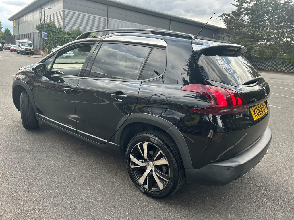 Peugeot 2008 1.2 Puretech Gpf Gt Line Euro 6 Ss KO68UMA Black #6