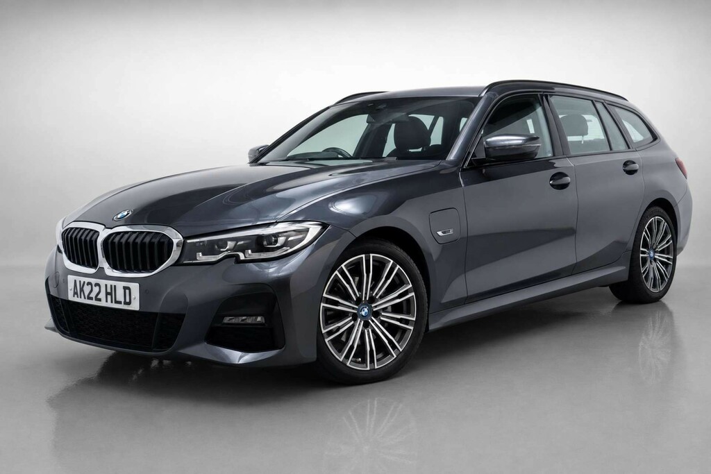 BMW 3 Series 2.0 330E M Sport AK22HLD Grey #3