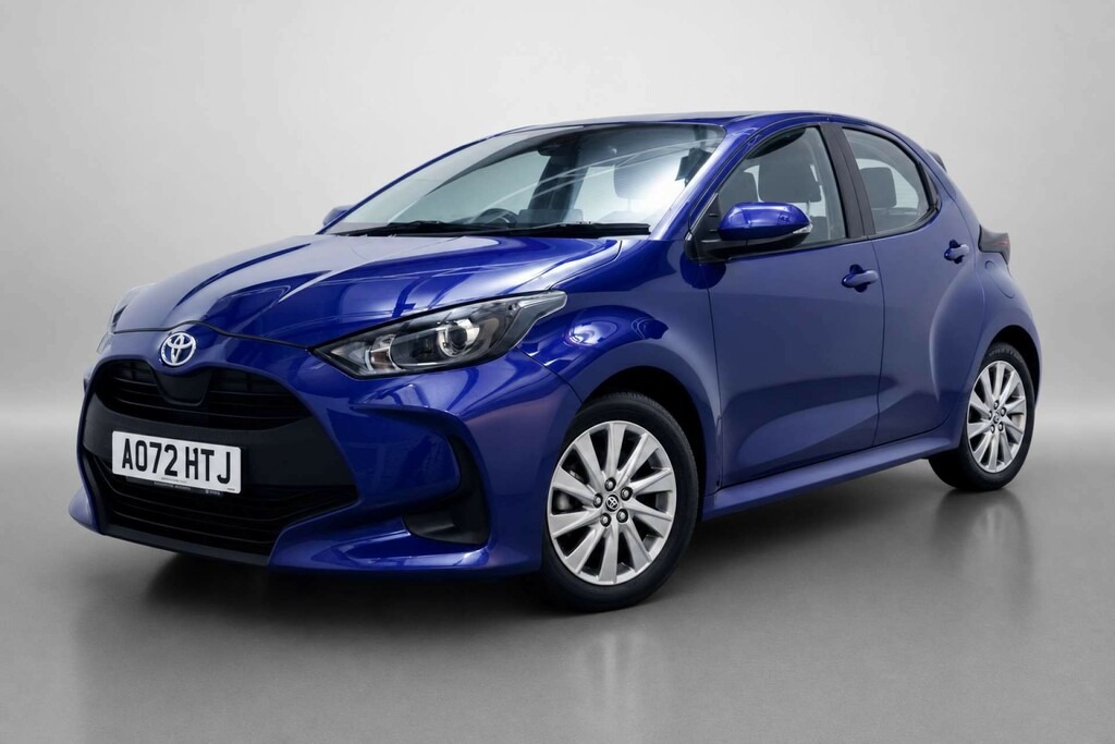 Toyota Yaris 1.5 Yaris Icon Hev Cvt AO72HTJ Blue #3