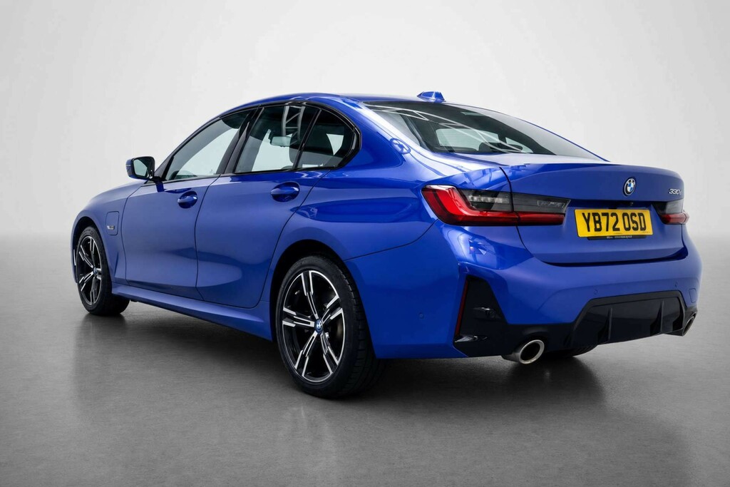 BMW 3 Series 2.0 330E M Sport YB72OSD Blue #5