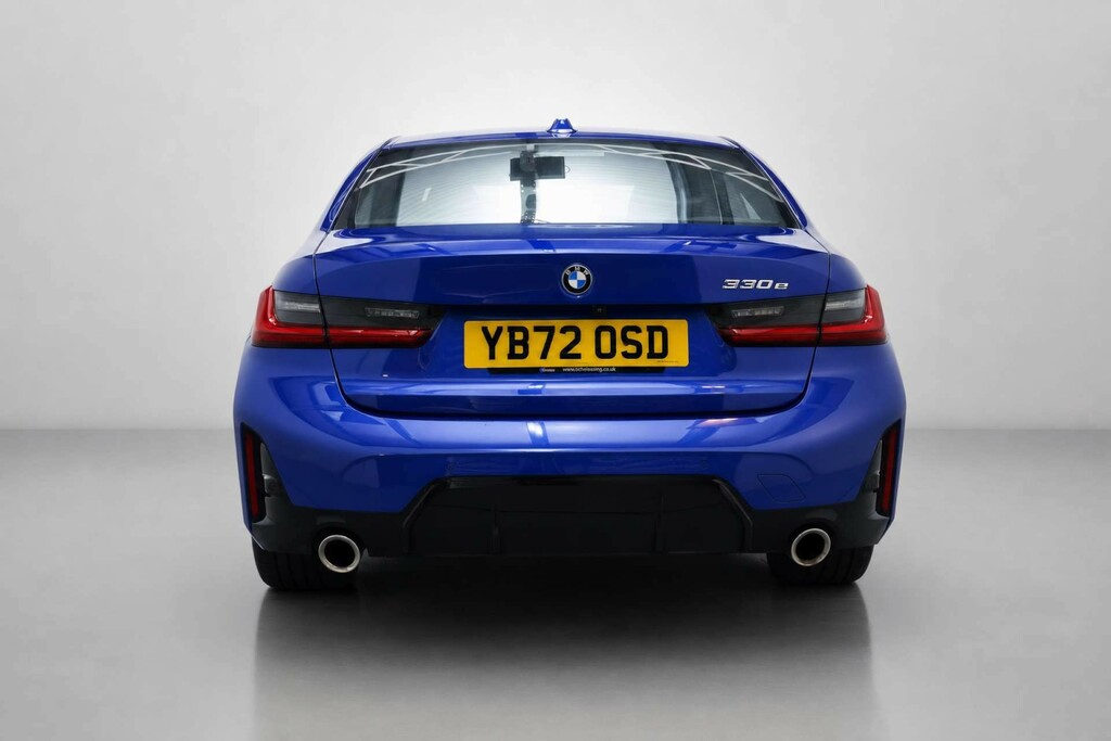 BMW 3 Series 2.0 330E M Sport YB72OSD Blue #6