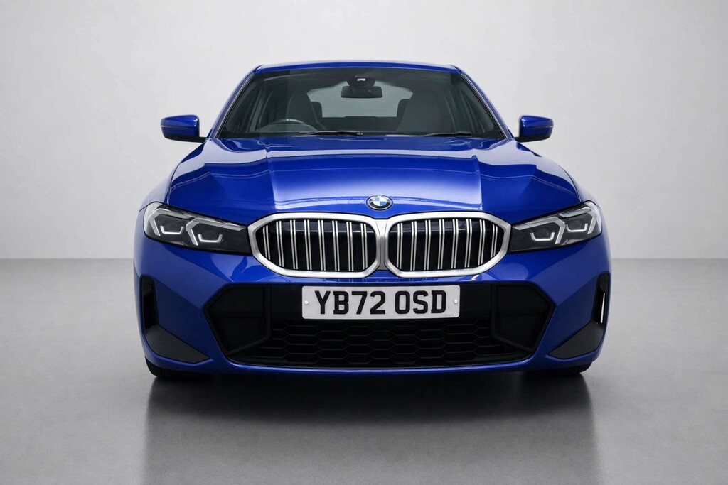 BMW 3 Series 2.0 330E M Sport YB72OSD Blue #2