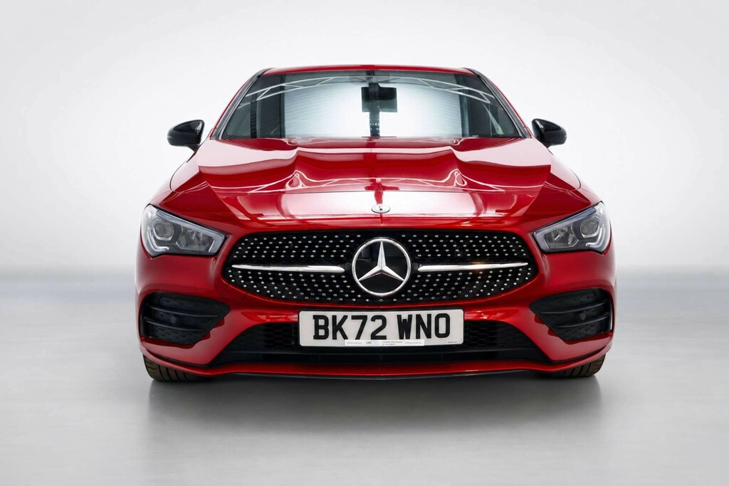 Mercedes-Benz CLA Class 1.3 Cla250e 15.6Kwh Amg Line Premium Coupe P BK72WNO Red #2