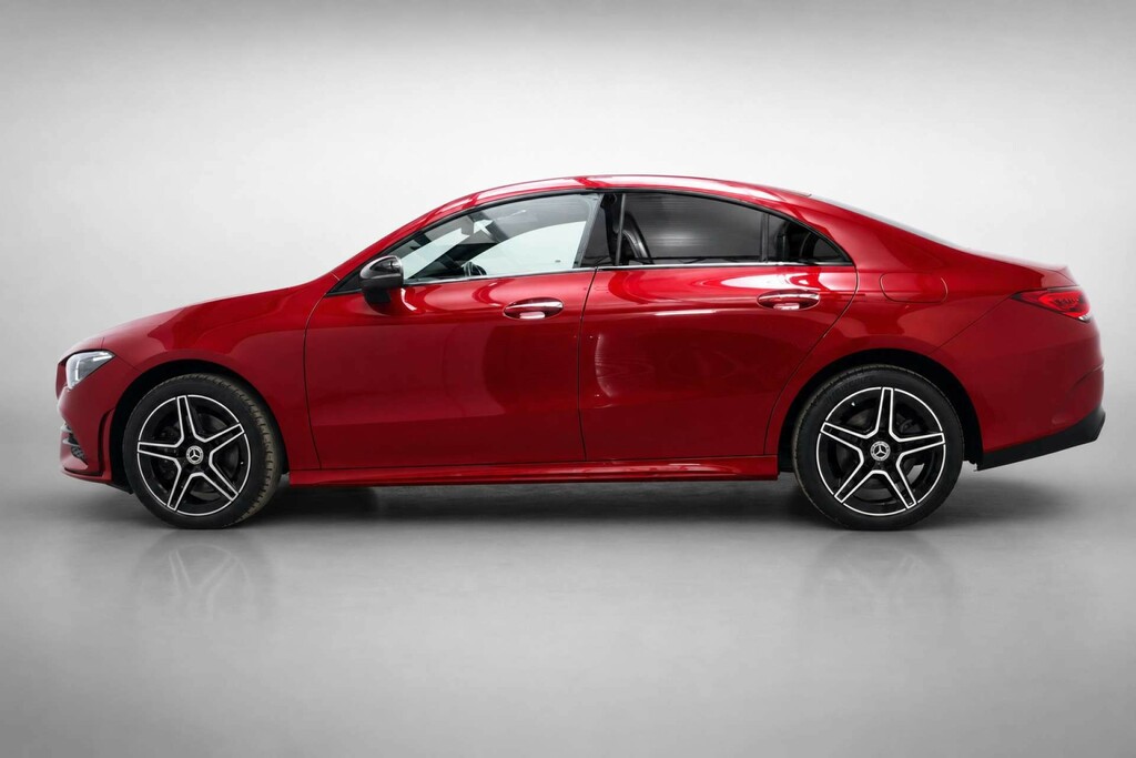 Mercedes-Benz CLA Class 1.3 Cla250e 15.6Kwh Amg Line Premium Coupe P BK72WNO Red #4