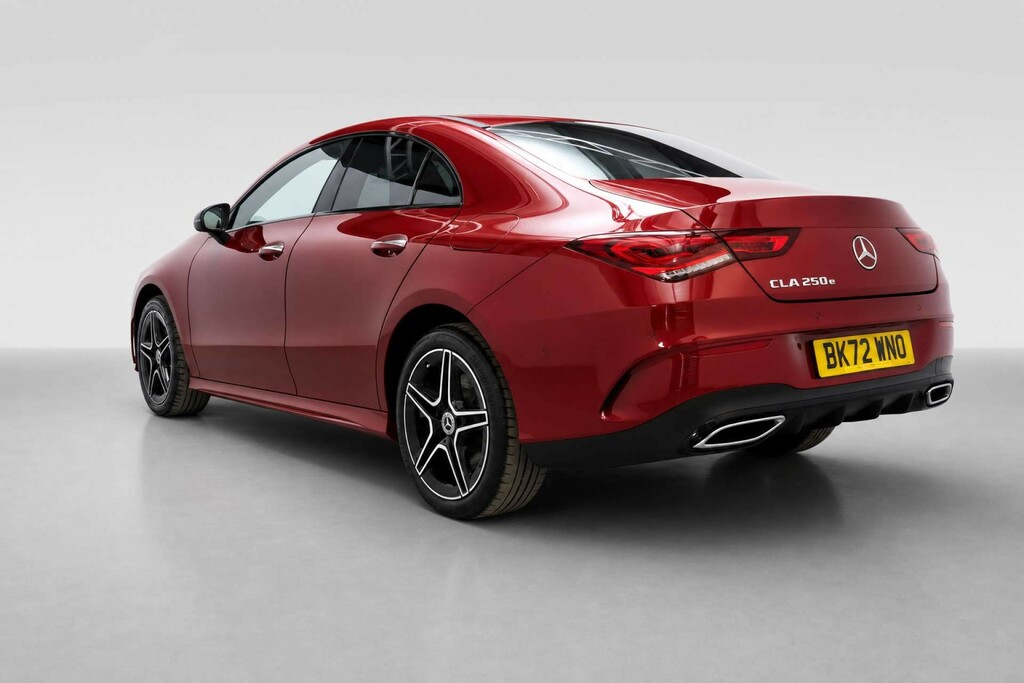 Mercedes-Benz CLA Class 1.3 Cla250e 15.6Kwh Amg Line Premium Coupe P BK72WNO Red #5