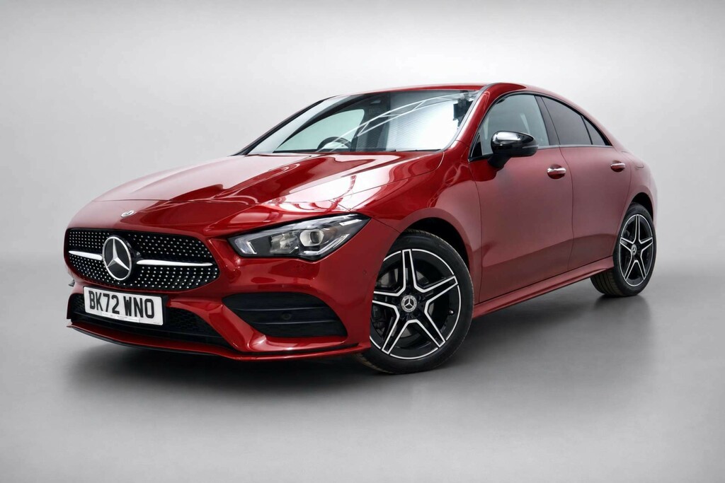 Mercedes-Benz CLA Class 1.3 Cla250e 15.6Kwh Amg Line Premium Coupe P BK72WNO Red #3