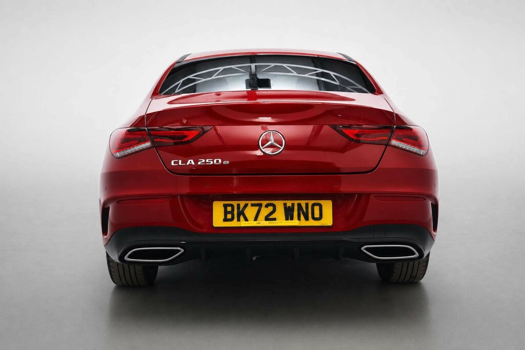 Mercedes-Benz CLA Class 1.3 Cla250e 15.6Kwh Amg Line Premium Coupe P BK72WNO Red #6