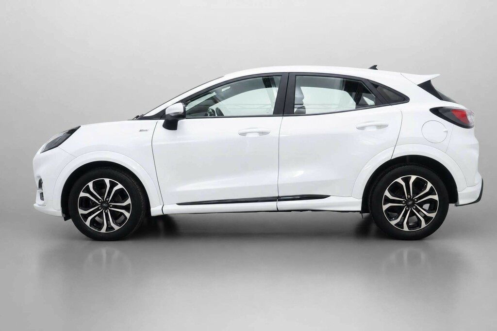 Ford Puma 1.0T Ecoboost Mhev St-line Suv Hybrid D CP22DZJ White #4