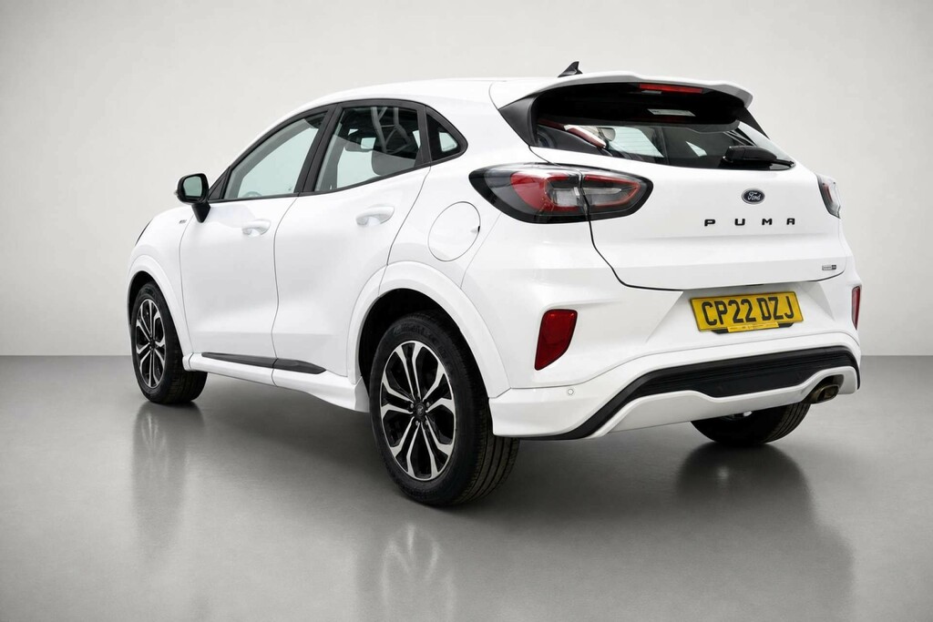 Ford Puma 1.0T Ecoboost Mhev St-line Suv Hybrid D CP22DZJ White #5