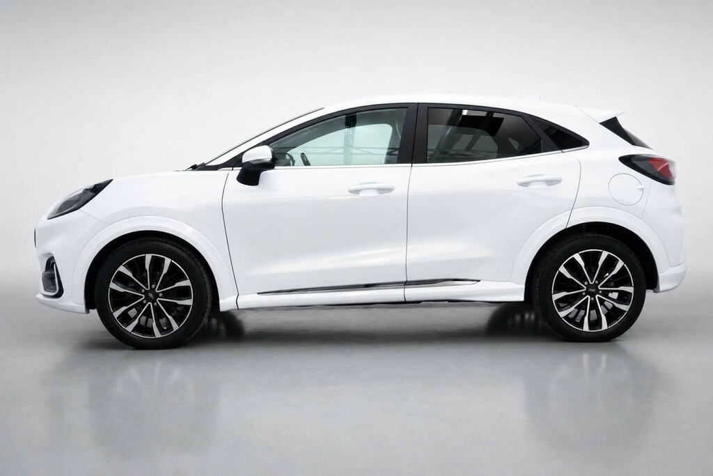 Ford Puma 1.0T Ecoboost Mhev St-line Vignale Suv YGZ3825 White #4