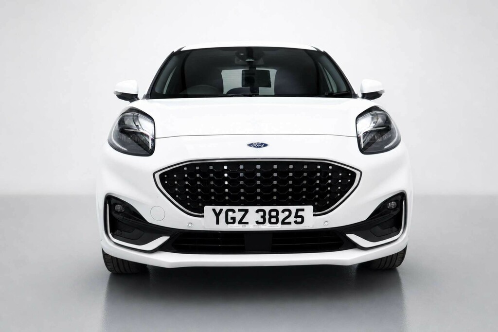 Ford Puma 1.0T Ecoboost Mhev St-line Vignale Suv YGZ3825 White #2