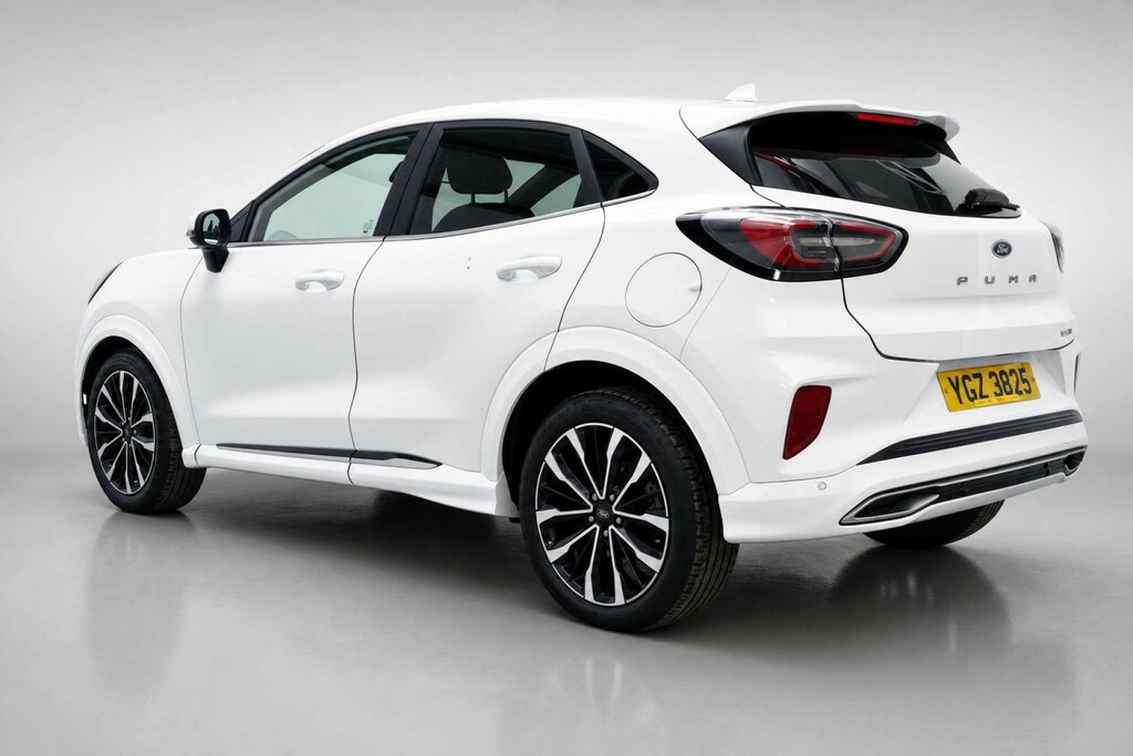 Ford Puma 1.0T Ecoboost Mhev St-line Vignale Suv YGZ3825 White #5