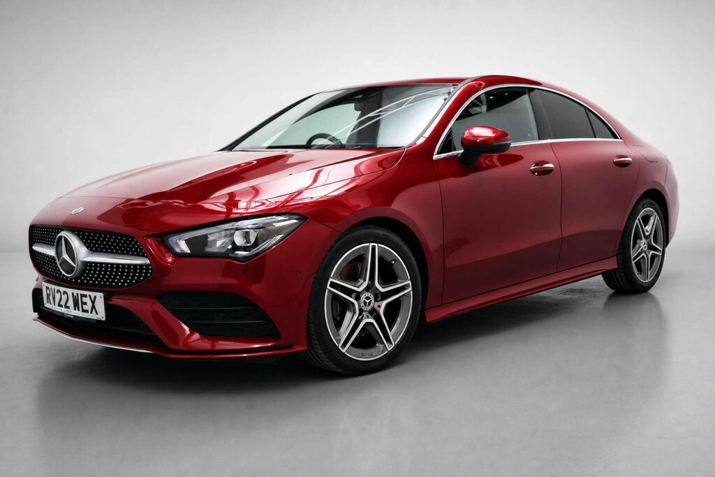 Mercedes-Benz CLA Class 1.3 Cla200 Amg Line Premium 2 Coupe 7 RV22WEX Red #3