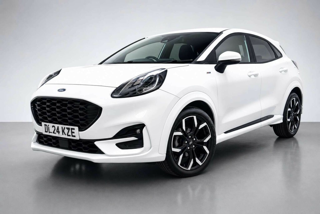 Ford Puma 1.0T Ecoboost Mhev St-line X Suv Hybrid DL24KZE White #3