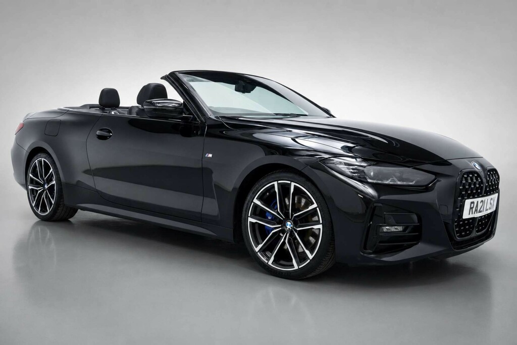 BMW 4 Series 2.0 420I M Sport Convertible Euro Black