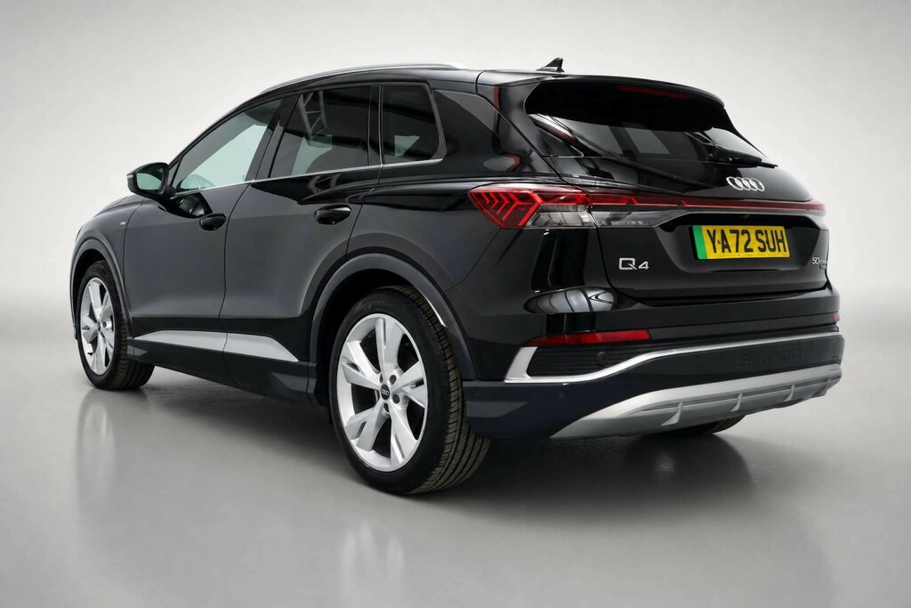 Audi Q4 E Tron 50 S Line Suv Quattro 82Kwh 299 YA72SUH Black #5