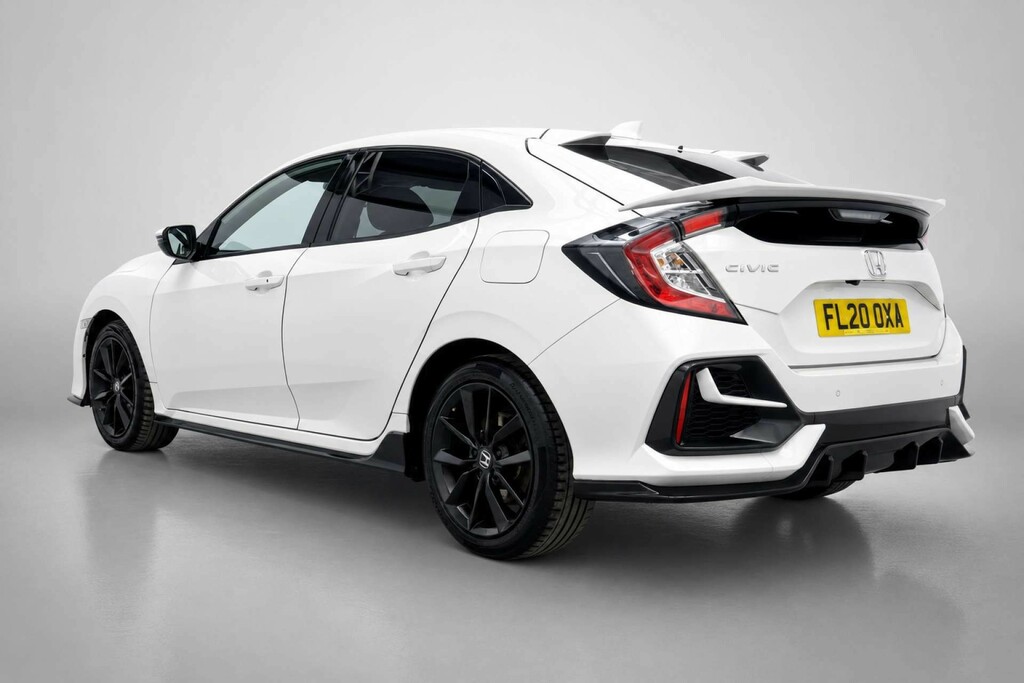 Honda Civic 1.0 Vtec Turbo Ex Sport Line Hatchback FL20OXA White #5