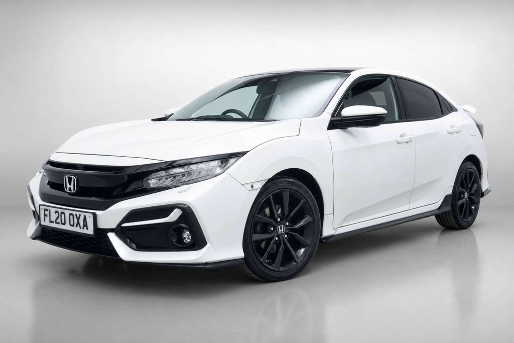 Honda Civic 1.0 Vtec Turbo Ex Sport Line Hatchback FL20OXA White #3